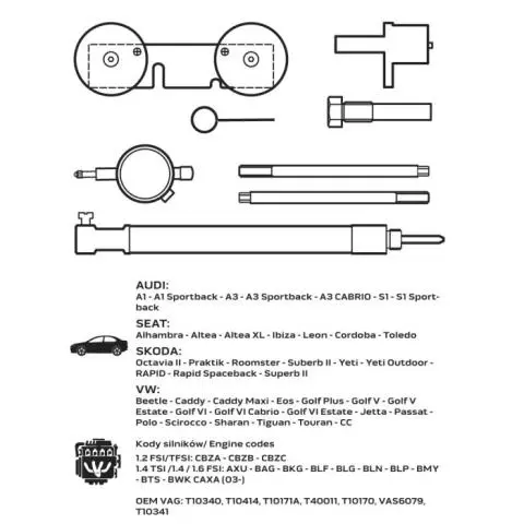VOLKS - GARO Zacisk Hamulcowy Przód Prawy (System GIRLING) VW Bus T3