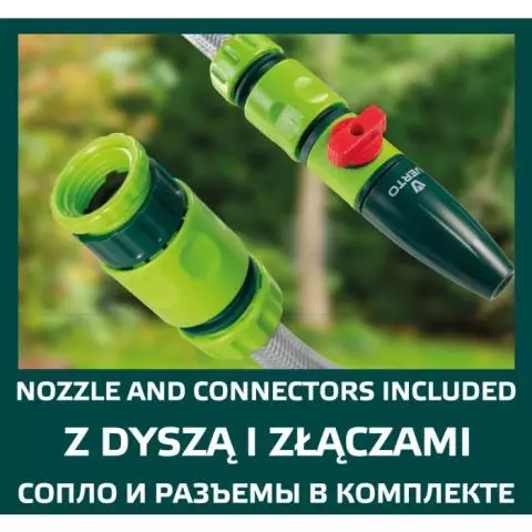 Wąż z automatycznym zwijaczem 1/2