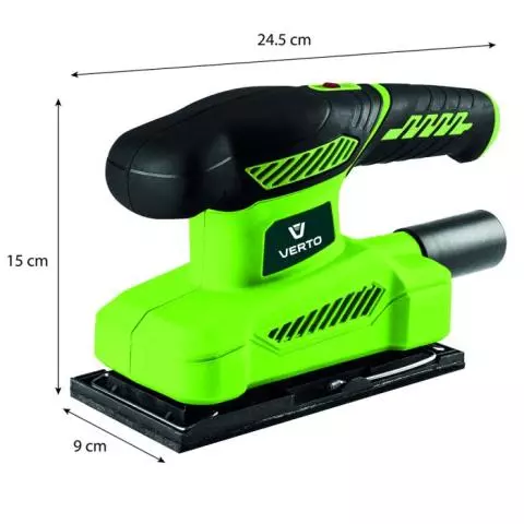 Szlifierka oscylacyjna 150W, stopa 90 x 187 mm 51G326 Dobra