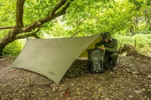 Tarp wodoodporny 360 x 290 cm 210T PU3000 63-180 Dobra Cena