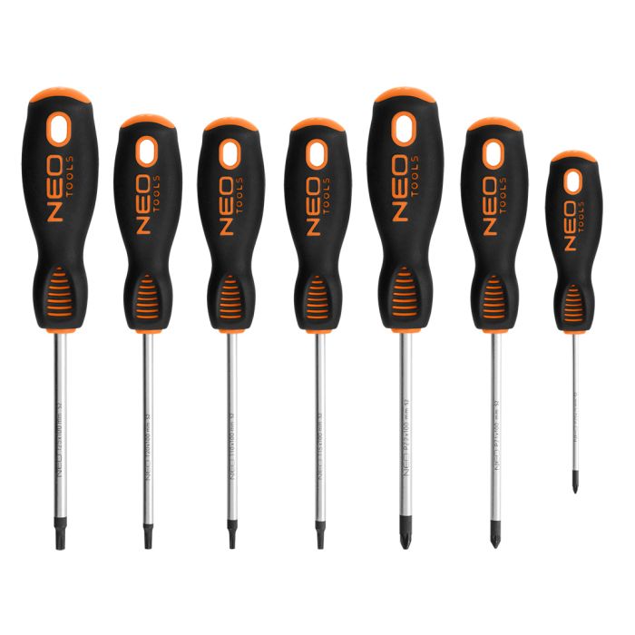 Wkrętaki PZ, TX, precyzyjne, zestaw 12 szt., wkładka 84-247 Dobra