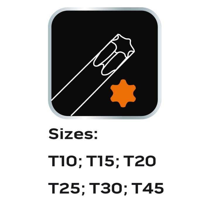 Klucze Torx 6 szt. wkładka 84-264 Dobra Cena | Sklep Online