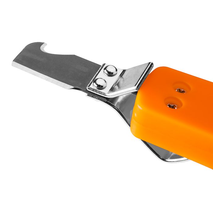 Ściągacz izolacji przewodów okrągłych z hakiem 8 - 28 mm 01-547