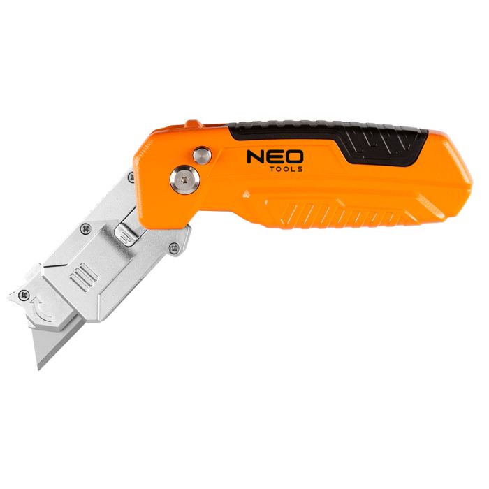 Nóż z ostrzem trapezowym ze skrobakiem 63-708 Dobra Cena | Sklep