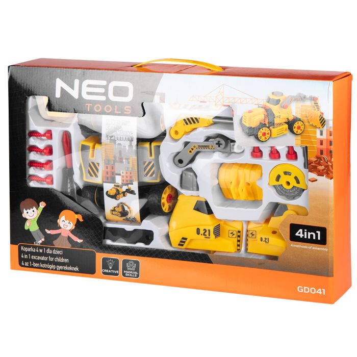 Koparka 4 w 1 dla dzieci GD041 Dobra Cena | Sklep Online - Fixero