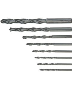 Wiertła do metalu HSS, 3.0-10.0 mm, zestaw 8 szt. 60H708