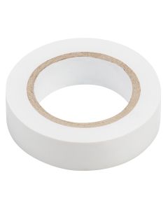 Taśma izolacyjna biała 15 mm x 0.13 mm x 10m 01-528