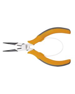 Szczypce precyzyjne wydłużone wygięte 140 mm 01-103