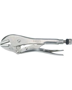 Szczypce zaciskowe uniwersalne 250 mm, proste szczęki 01-217