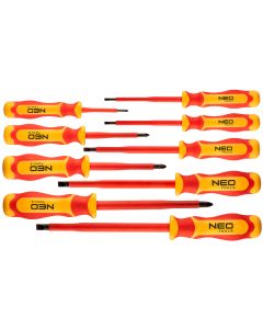 Zestaw wkrętaków 1000V, 9 szt. 04-143