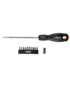 Wkrętak z giętkim grotem, zestaw 12 szt., SvCm 04-212