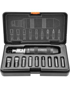 Wkrętak udarowy, zestaw 11 szt. 04-250