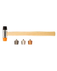 Młotek z wymiennymi końcówkami 150g/22m 11-633