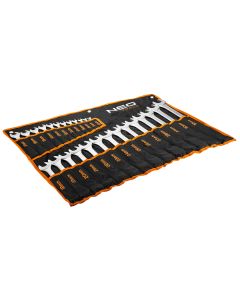 Klucze płasko-oczkowe 6-32 mm, zestaw 26 szt. 09-754