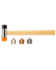 Młotek z wymiennymi końcówkami 250 g, 28 mm 11-634