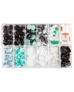 Zestaw spinek samochodowych Audi, 160 sztuk 11-964