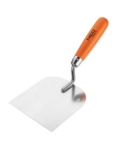 Kielnia sztukatorska podkówka, 120 mm, uchwyt drewniany 50-134