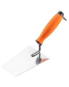 Kielnia sztukatorska trapezowa, 140 mm, uchwyt dwumateriałowy 50-146