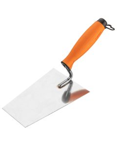 Kielnia sztukatorska trapezowa, 160 mm, uchwyt dwumateriałowy 50-147