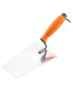 Kielnia sztukatorska trapezowa, 180 mm, uchwyt dwumateriałowy 50-148