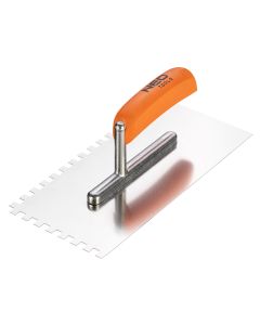 Paca z zębami, 270 x 128 mm, ząb 8 x 8 x 8 mm, uchwyt drewniany 50-163