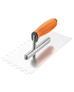 Paca z zębami, 270 x 128 mm, ząb 10 x 10 x 10 mm, uchwyt dwumateriałowy 50-169