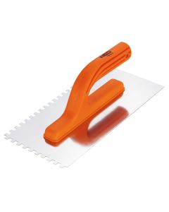 Paca z zębami, 270 x 125 mm, ząb 6 x 6 x 6 mm, uchwyt z tworzywa sztucznego 50-204