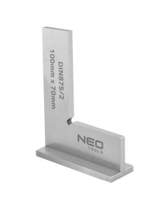 Kątownik z podstawą, DIN875/2, 100 x 70 mm 72-031