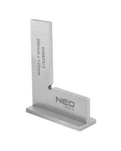 Kątownik z podstawą, DIN875/2, 200 x 130 mm 72-033