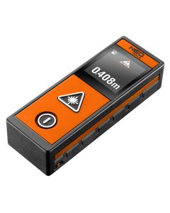 Dalmierz laserowy, zasięg 40 m, ekran dotykowy 75-203