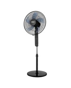 Wentylator podłogowy 45W, śr. 40 cm, 3 prędkości, oscylacja, pilot sterowania 90-002