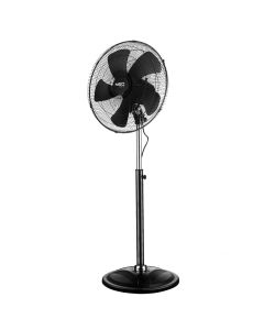 Wentylator podłogowy warsztatowy 100W, średnica 45 cm, 3 prędkości, oscylacja 90-003