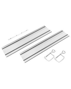 Szyny prowadzące 2 x 700 mm, łącznik, 2 zaciski 58G495-732