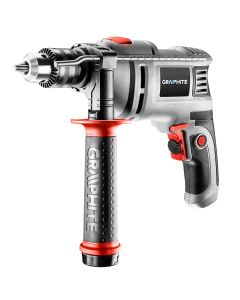 Wiertarka udarowa 650W, uchwyt kluczykowy 13 mm, obroty 0-3000 min⁻¹, walizka 58G726