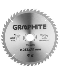 Tarcza do pilarki, widiowa, 235 x 30 mm, 48 zębów 55H693