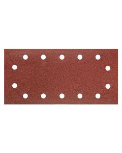 Papier ścierny na rzep 115 x 230 mm, K80, 5 szt., z otworami 55H722