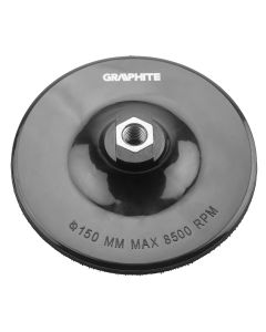 Tarcza elastyczna z rzepem 150 mm x M14 55H826