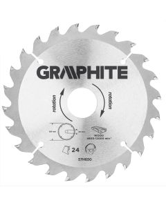 Tarcza do pilarki, widiowa, 165 x 30 mm, 24 zęby 57H650