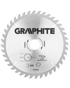 Tarcza do pilarki, widiowa, 200 x 30 mm, 40 zębów 57H676