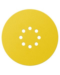 Krążki ścierne 225 mm, K180, 5 szt., z otworami 57H834