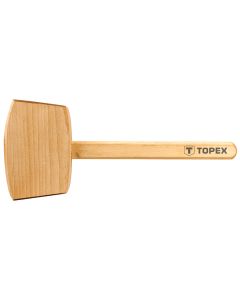 Młotek drewniany 500 g, trzonek drewniany 02A050