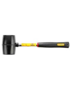Młotek gumowy 450 g, trzonek metalowy 02A305