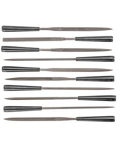 Pilniki iglaki do metalu, zestaw 10 szt. 06A015