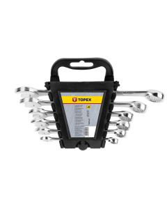 Klucze płasko-oczkowe 8-17 mm, zestaw 6 szt. 35D397