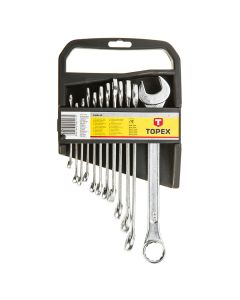 Klucze płasko-oczkowe 6-22 mm, zestaw 12 szt. 35D375