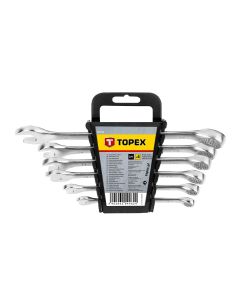 Klucze płasko-oczkowe 8-17 mm, zestaw 6 szt. 35D755