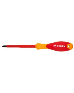 Wkrętak krzyżowy 1000V, PH1 x 80 mm 39D476