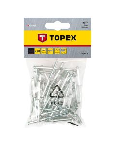 Nity aluminiowe 4.0 x 18 mm, 50 szt. 43E405