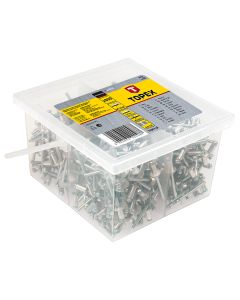 Nity aluminiowe 4.0 x 10 mm, 800 szt. 43E421