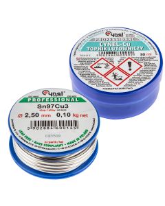 Zestaw do lutowania instalacji miedzianych, lut i topnik 44E745